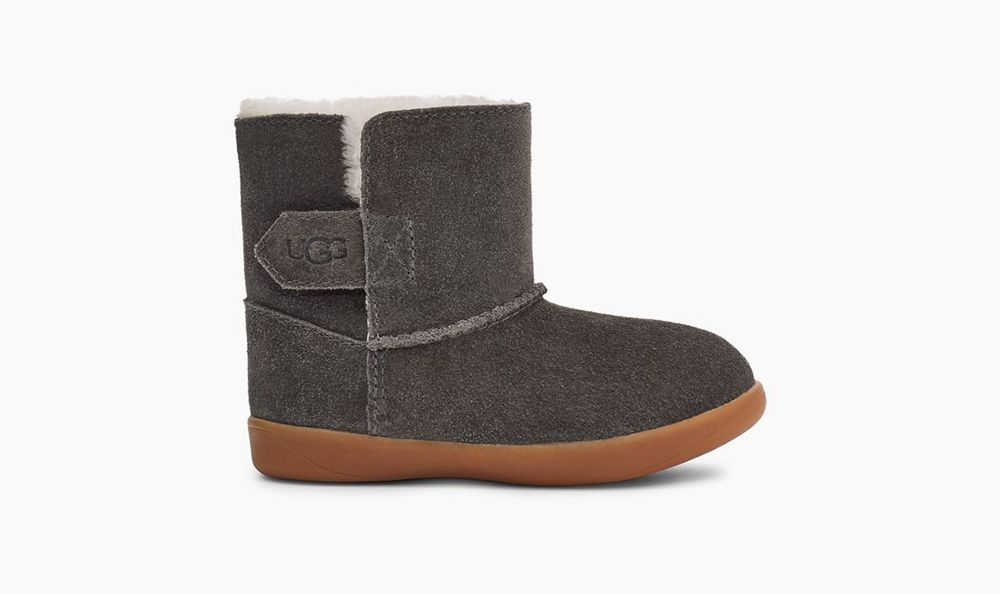 Ugg Boot Toddlers - Ugg Keelan Grey - 703QJHUCK